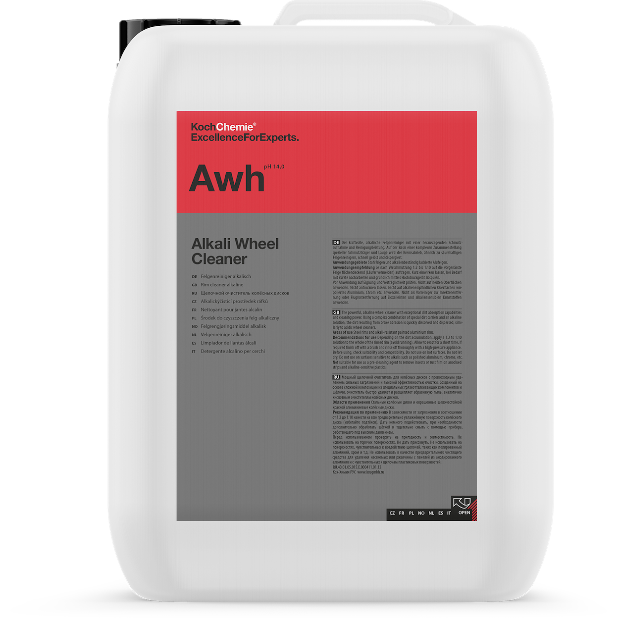 Koch Chemie (AWH) Alkali Wheel Cleaner | Powerful Alkaline Wheel Cleaner