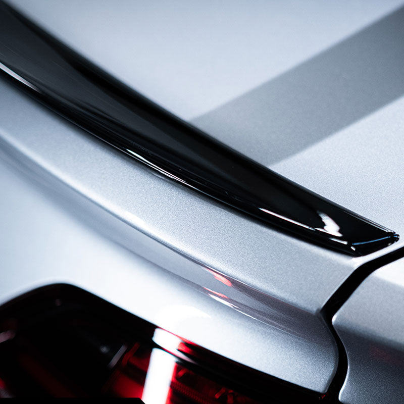 CARPRO Immortal Black on a silver car