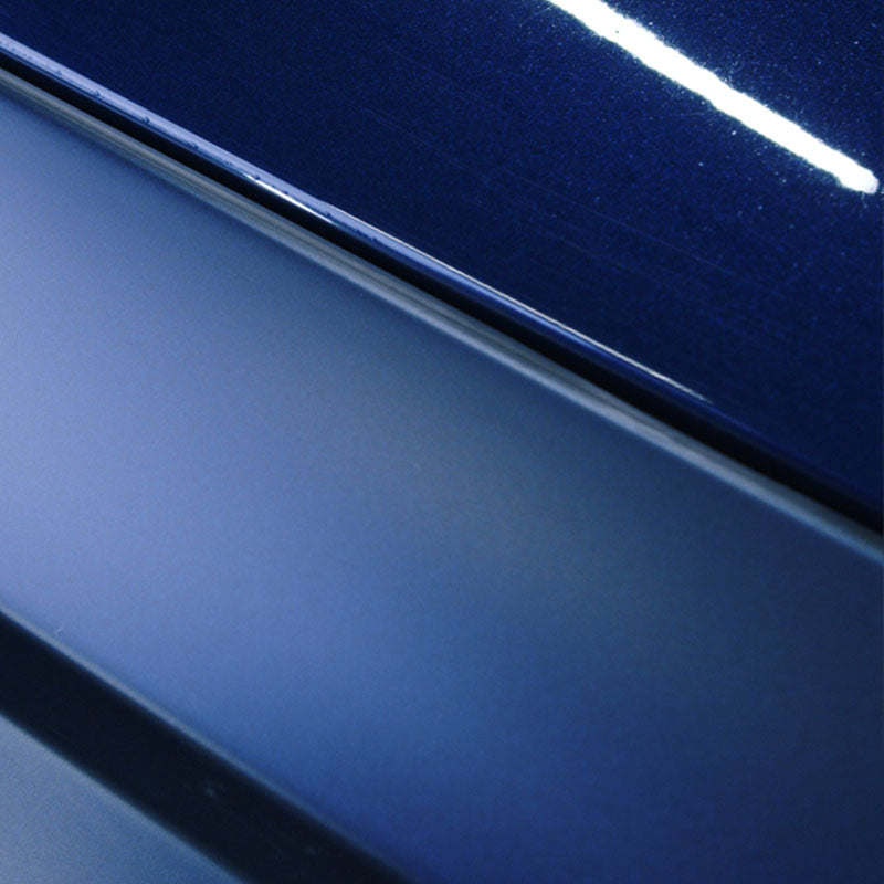 CARPRO Immortal MAtte on a blue car