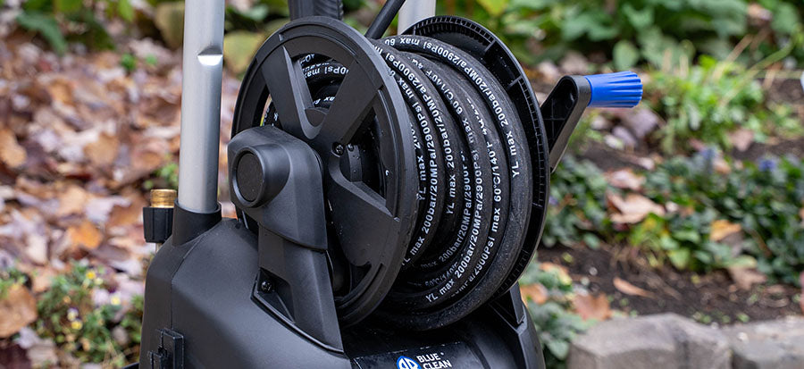 Annovi Reverberi 591+ Pressure Washer Hose and hose reel