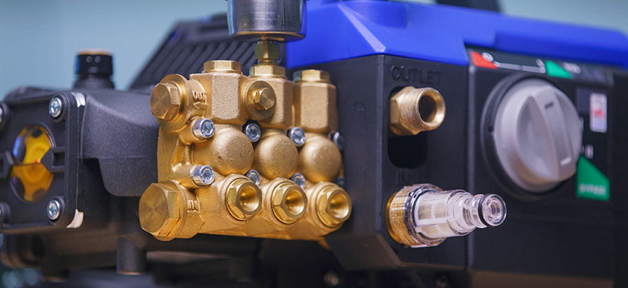 Close up photo of Annovi Reverberi 630 Pressure Washer Pump