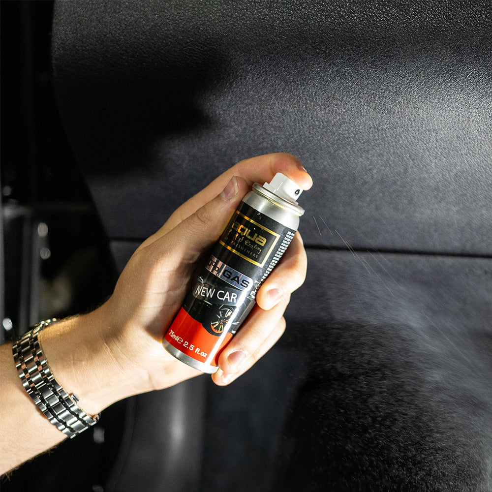 Aqua Aroma New Car Drop Spray Product Shot