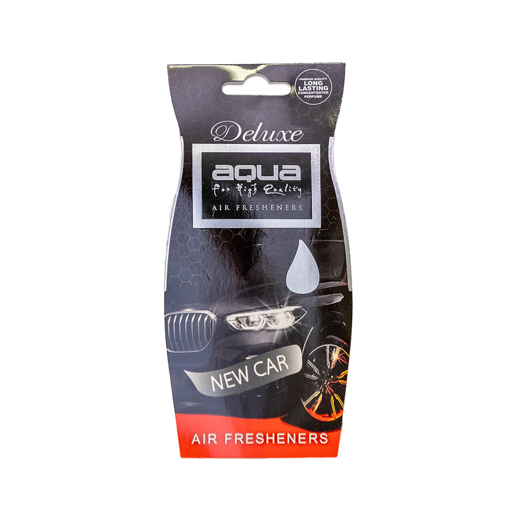 Aroma AQUA Natural Drop hanging car air freshener, New Car scent
