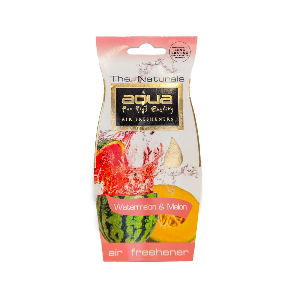 Aroma Aqua Natural Drop Car Air Freshener Product Photo - Watermelon & Melon