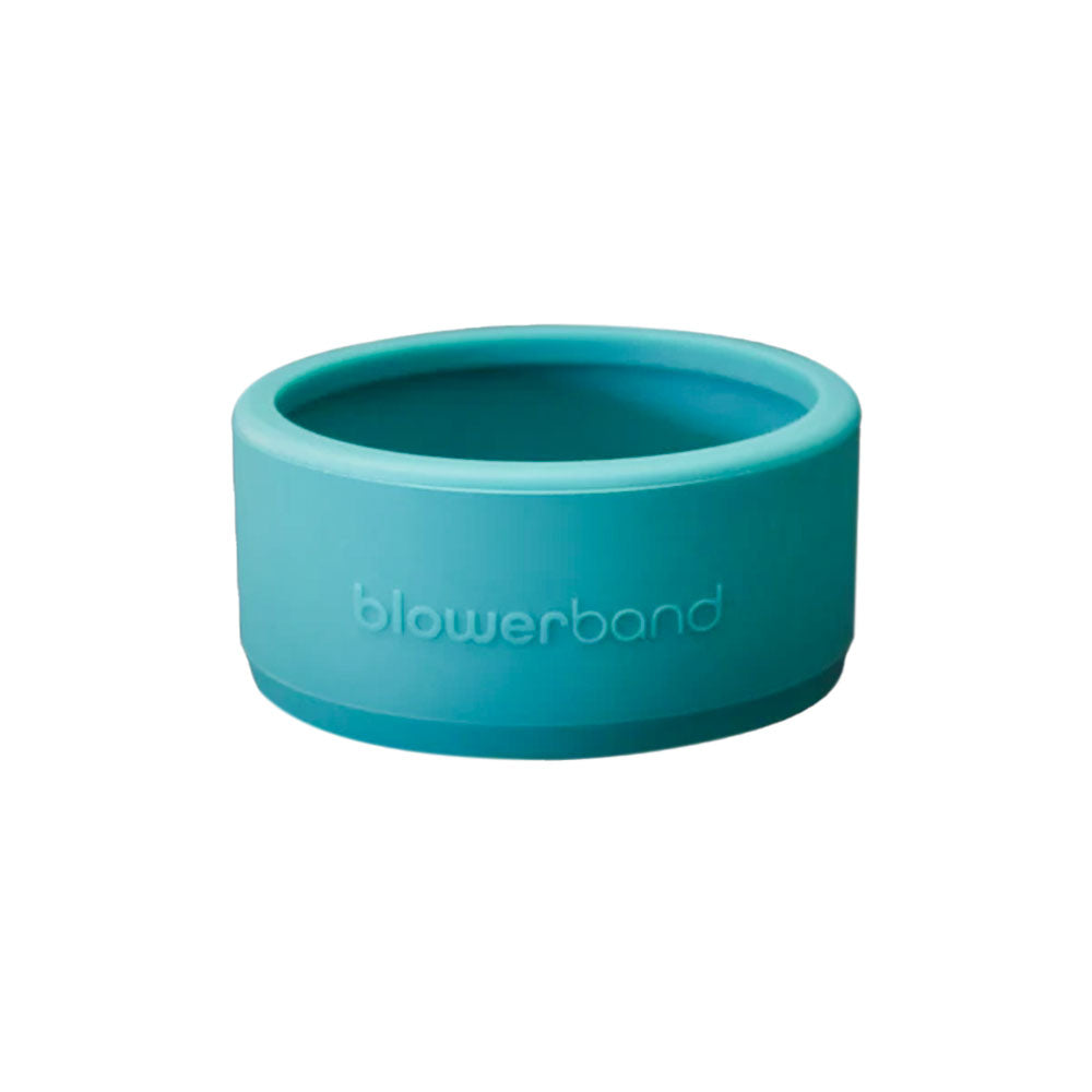 BlowerBands silicone nozzle guard in teal (Makita)
