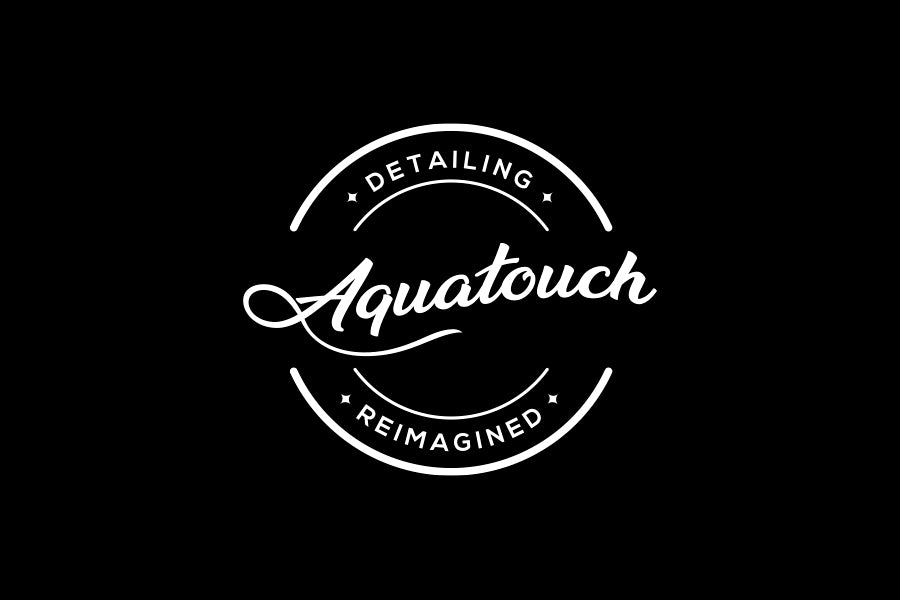 Aquatouch logo with background