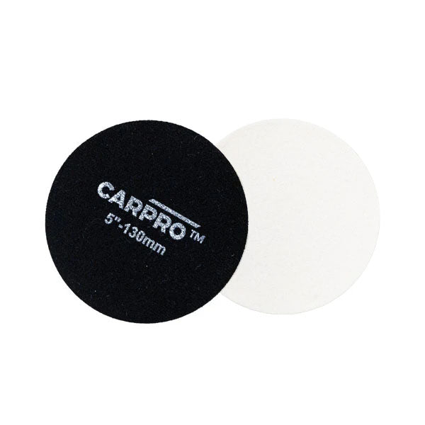 CARPRO Glass Polishing Pads with white rayon face