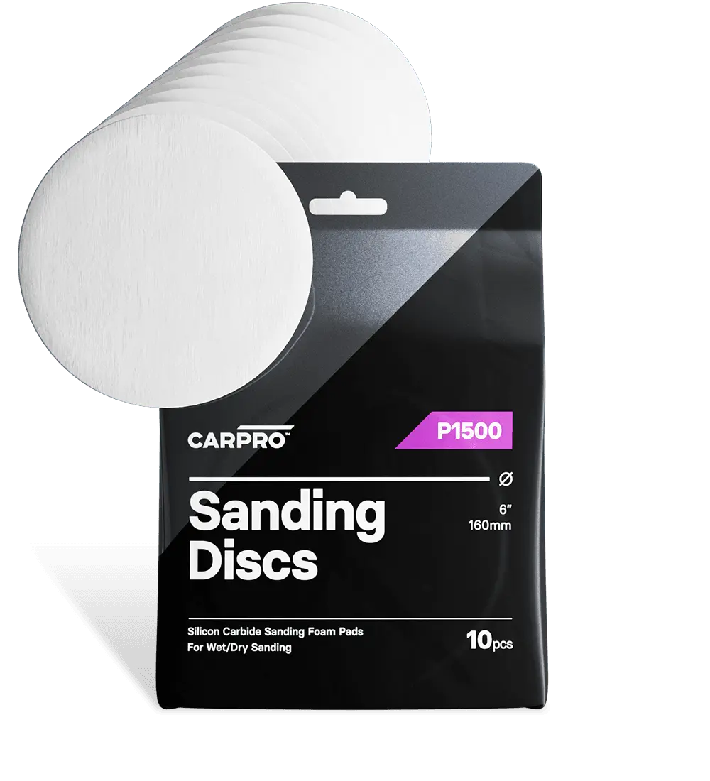 CARPRO Sanding Discs P1500 | Silicon Carbide Sanding Foam Pads