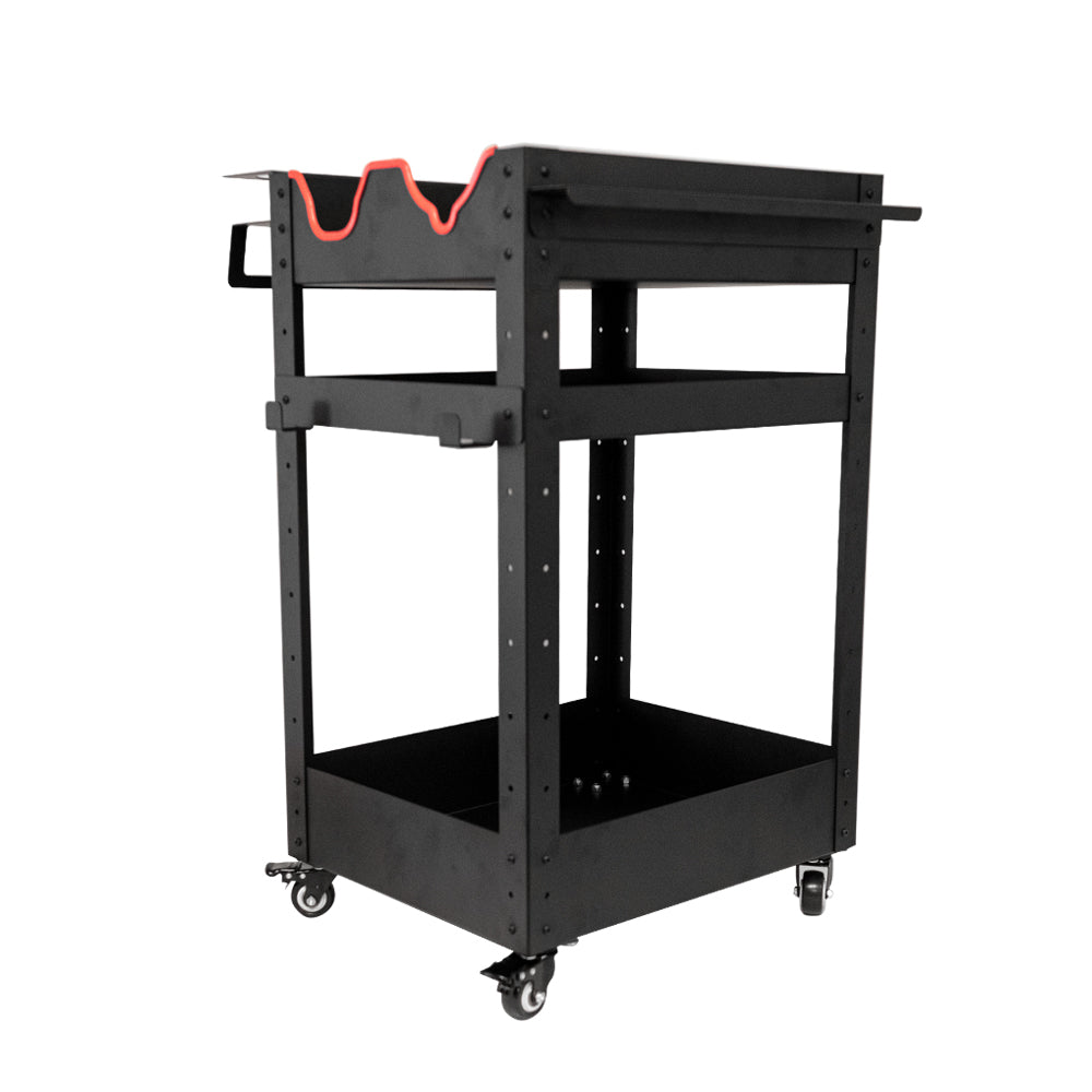 Economax rolling detailing trolley