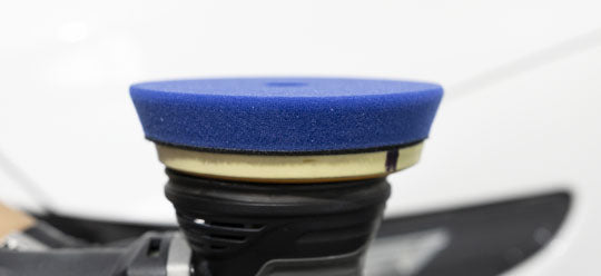 Lake country HDO pad on a shinemate polisher