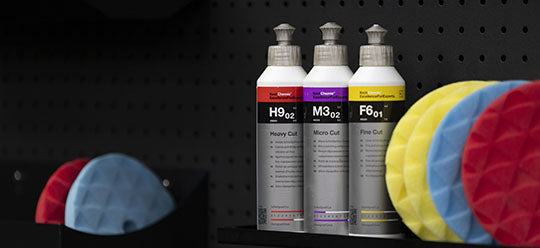 Koch Chemie Compound Kit on a shelf