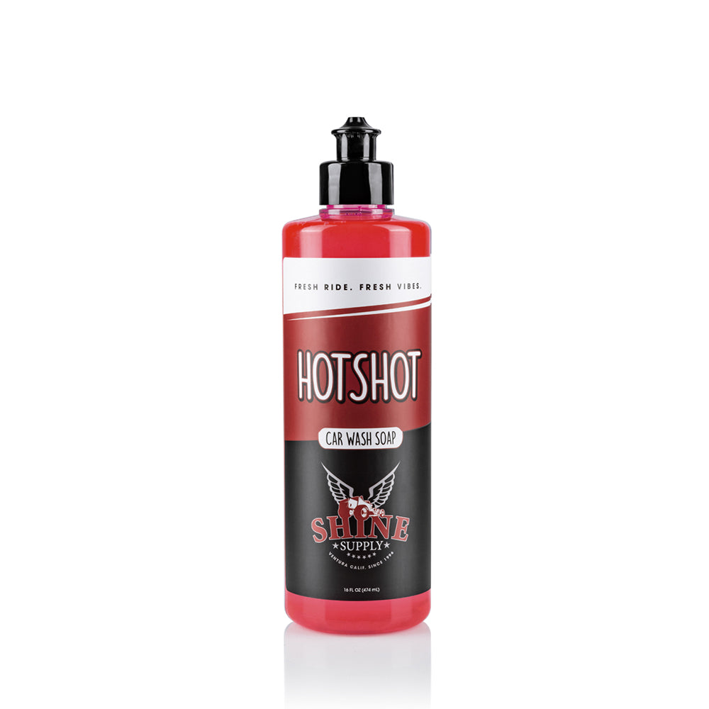 Shine Supply Hot Shot Car Soap 473 mL bottle