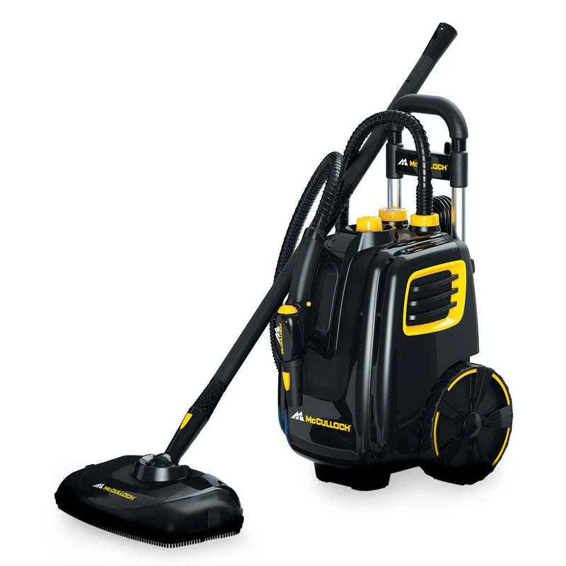 McCulloch MC1385 Deluxe steam cleaner with floor mop attachment