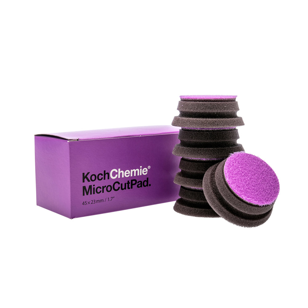 Koch Chemie - Micro Cut Hard Foam small sized Pads with a white background