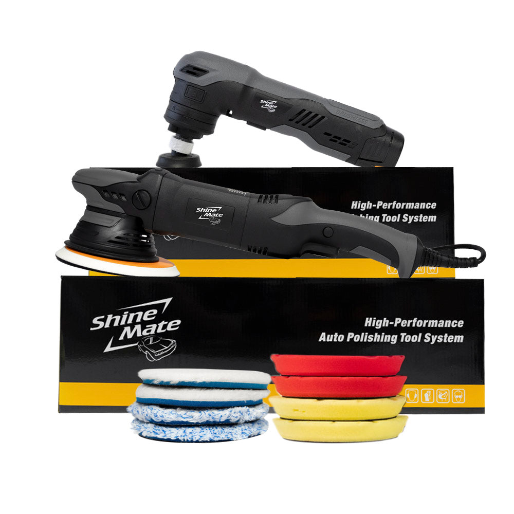 Waxit Pro Car Polishing Kit with ShineMate EX620 and EB210