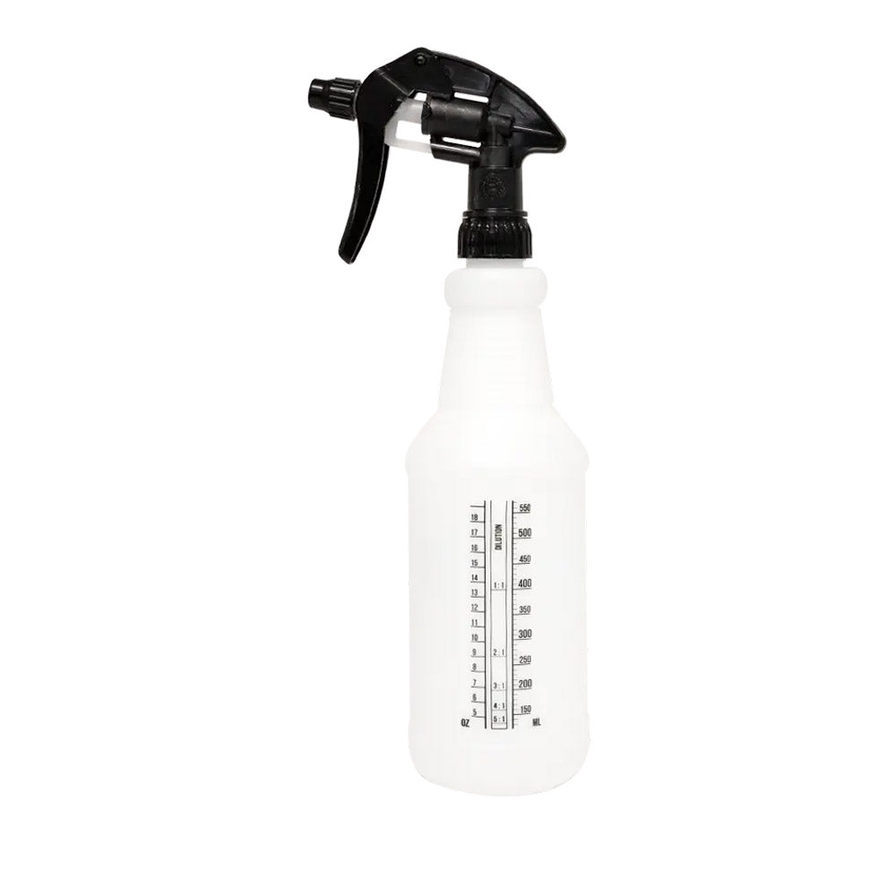 Economax 750 mL dilution spray bottle with ratio label