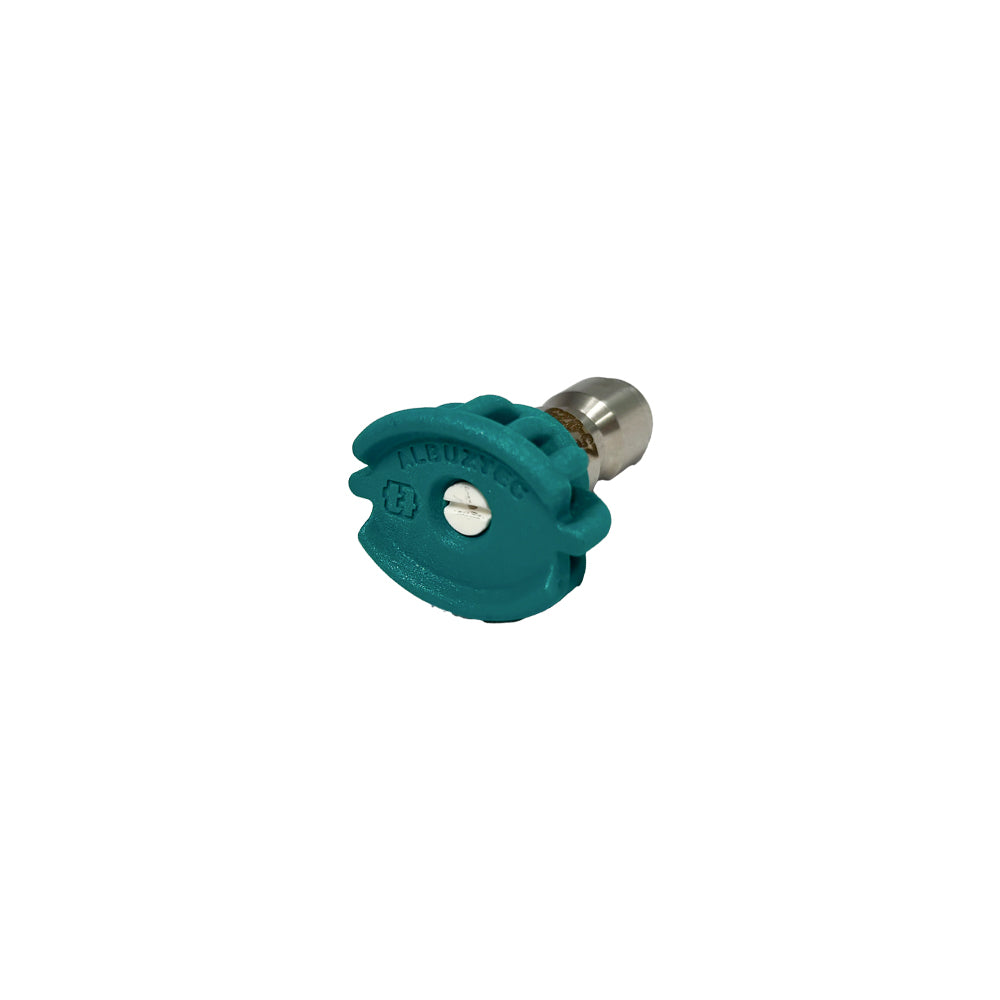 Tecomec ceramic 1/4" QC 25 degree green pressure washer nozzle