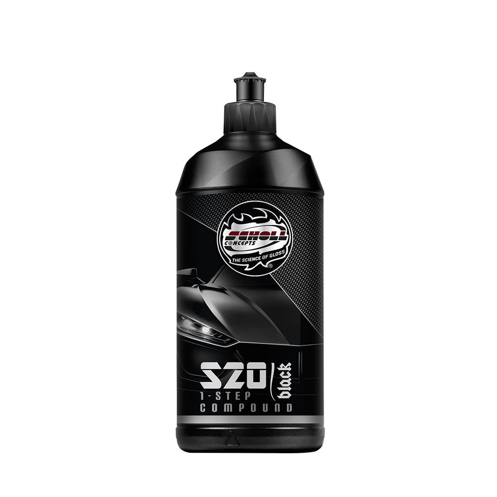 Scholl Concepts S20 Black 1-Step Compound (Easy Clean)