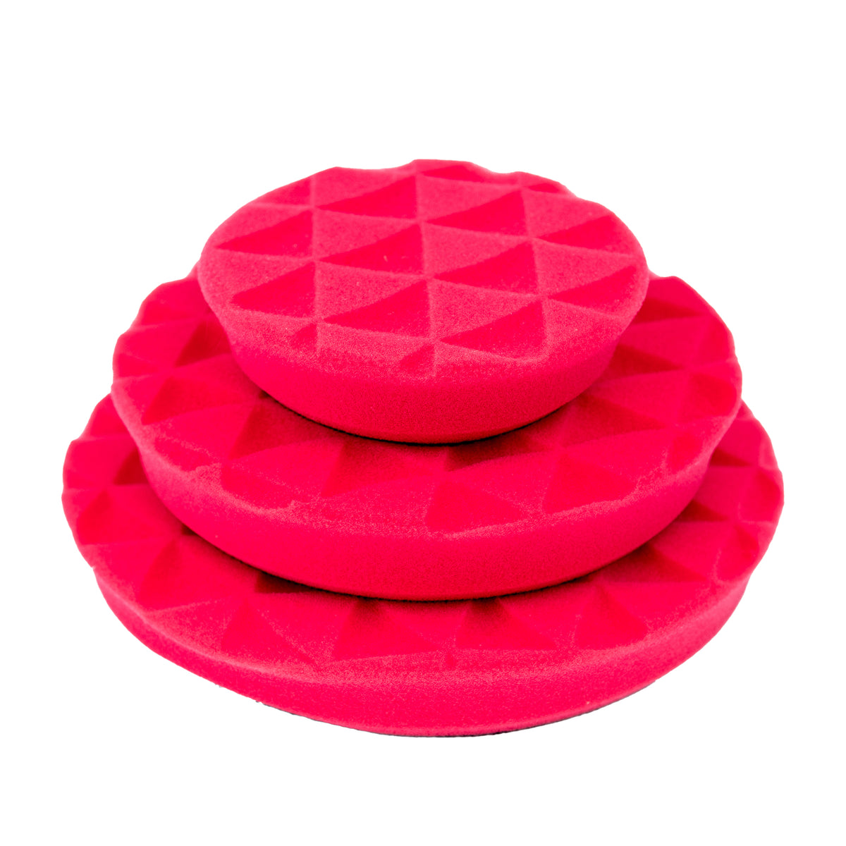 ShineMate Black Diamond red finishing foam pad