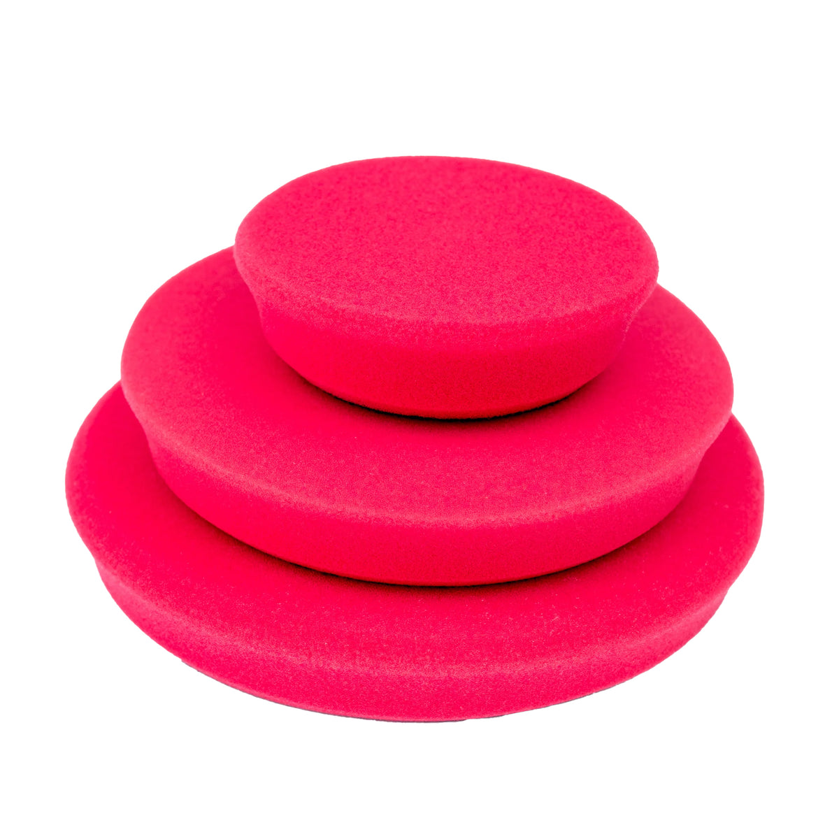 ShineMate red flat finishing foam pad