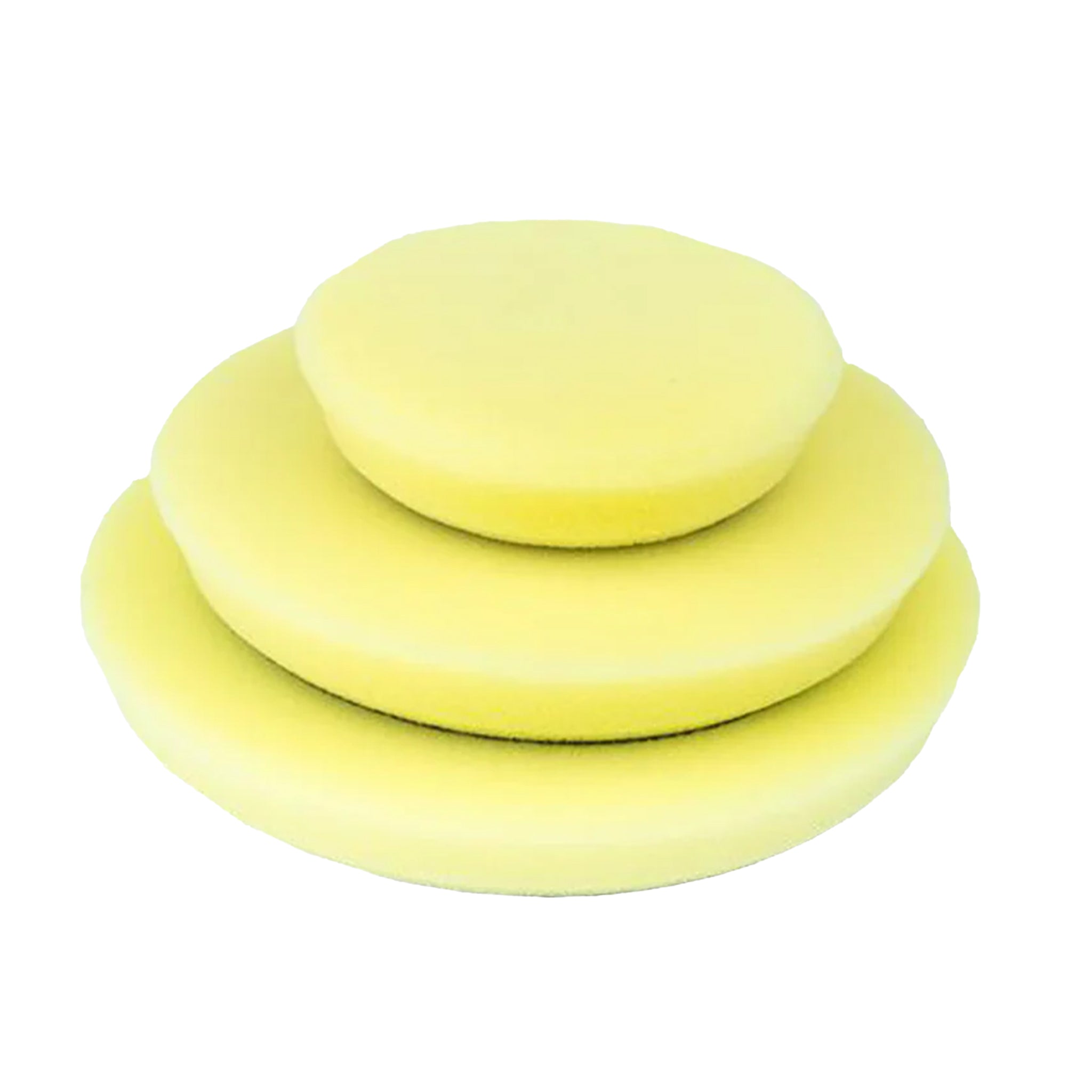 ShineMate | Yellow Foam Flat Medium Cut Pad