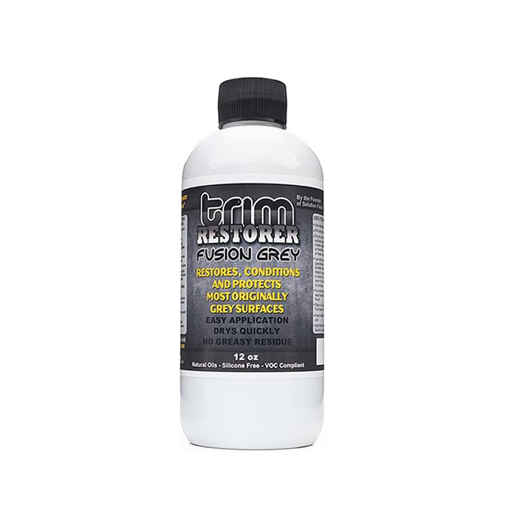 Solution Finish Fusion Grey Trim Restorer bottle