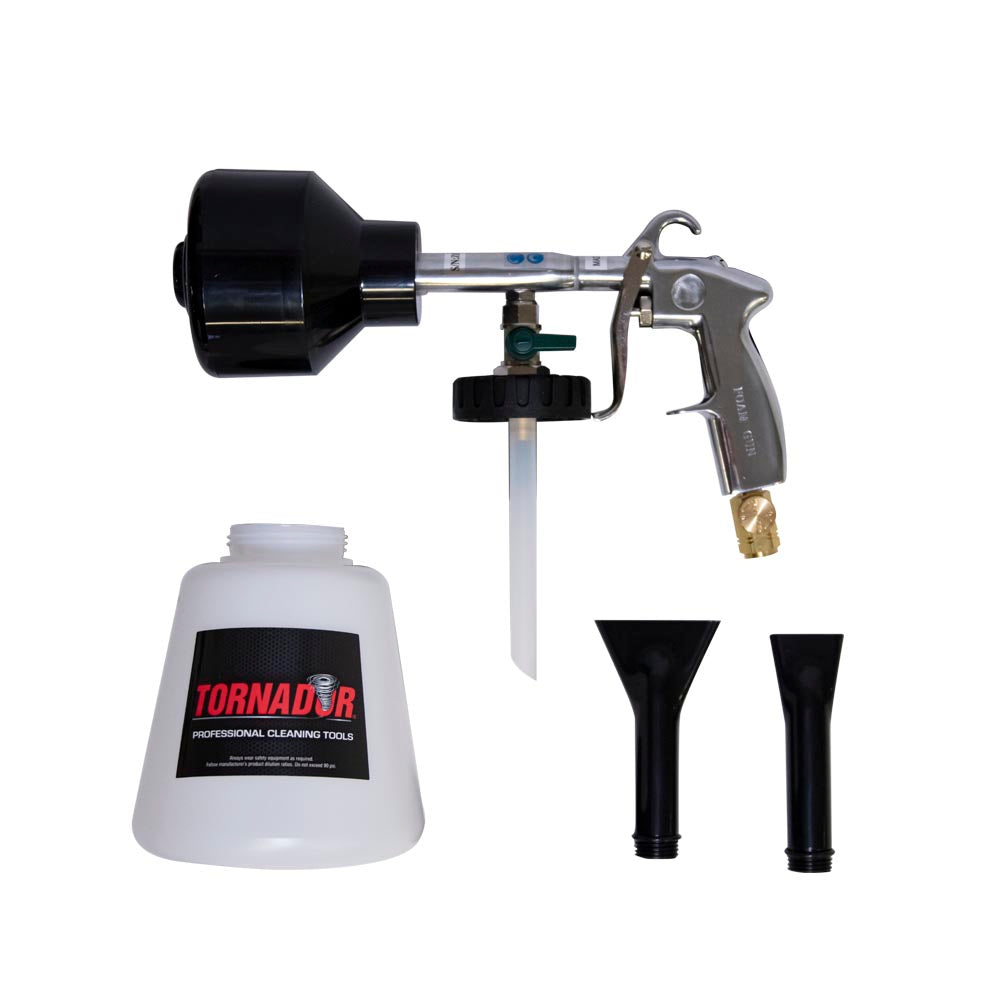 Exploded parts view of the Tornador Foam Gun Z-011