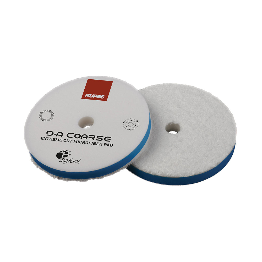 Rupes DA Coarse Extreme Cut microfiber cutting pad