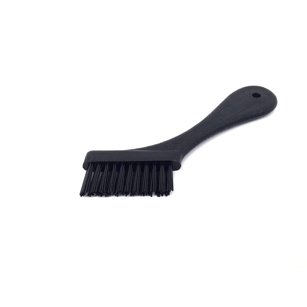Wheel Woolies foam pad cleaning brush with black bristles