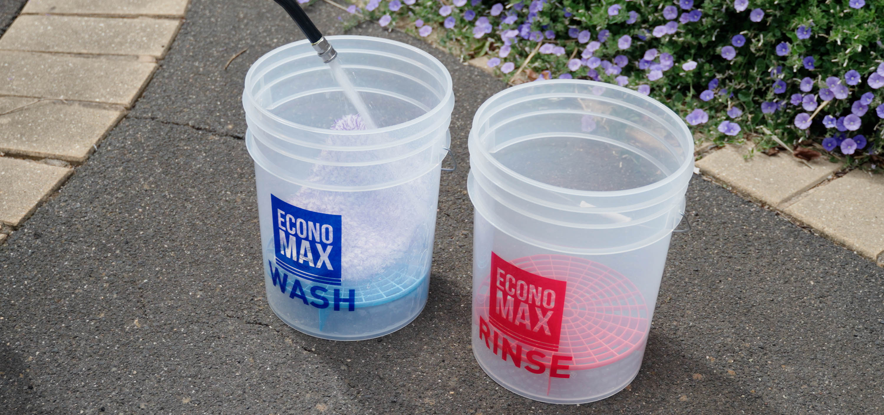 The Two Bucket Car Wash Method