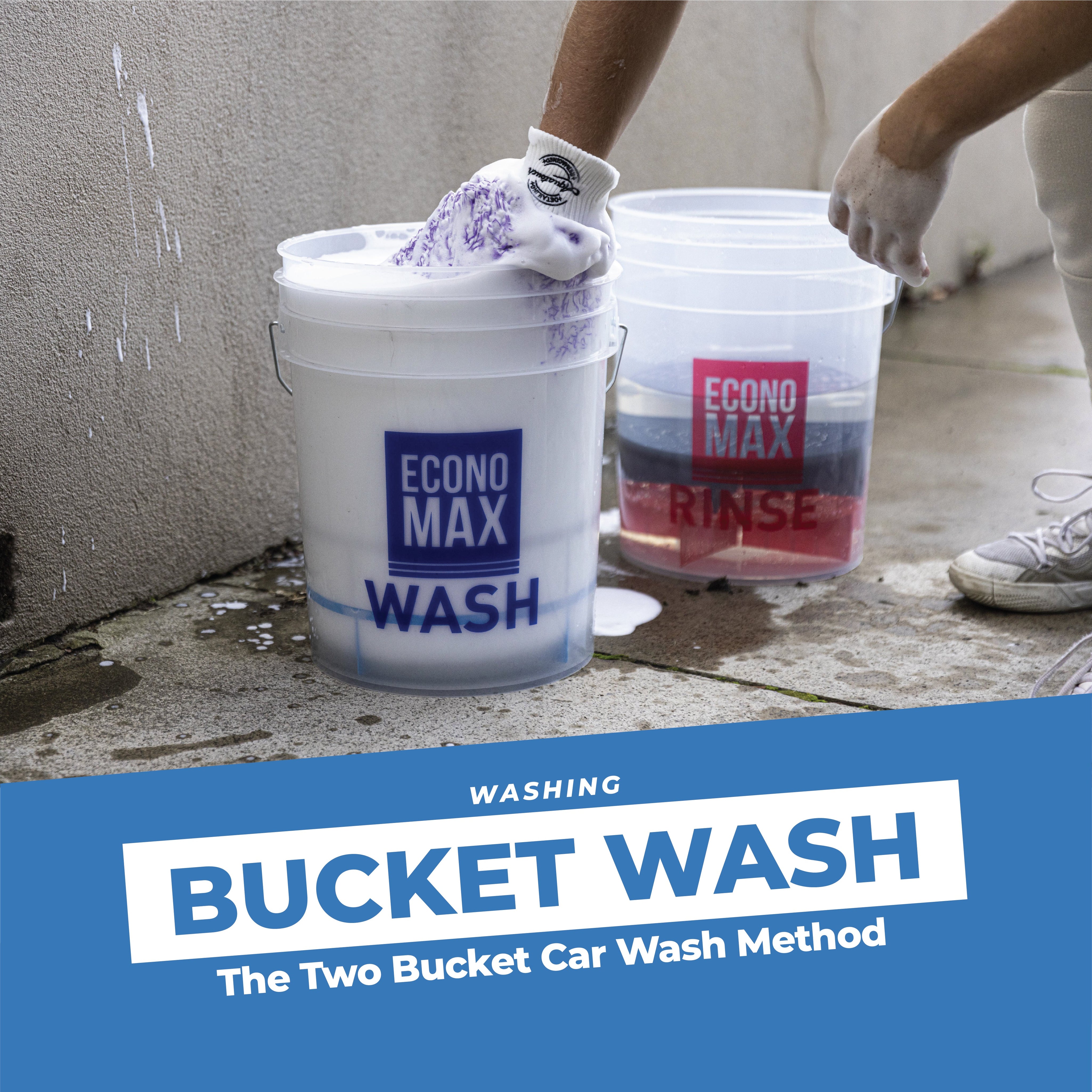 The Two Bucket Car Wash Method 2025