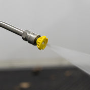 Tecomec Ceramic 1/4" QC 15° Yellow Pressure Washer Nozzle