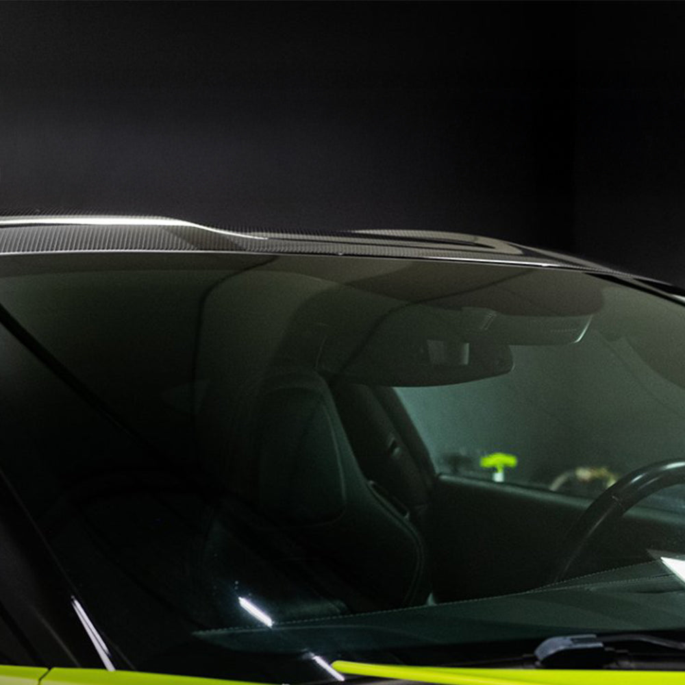 CARPRO UVX on a windscreen