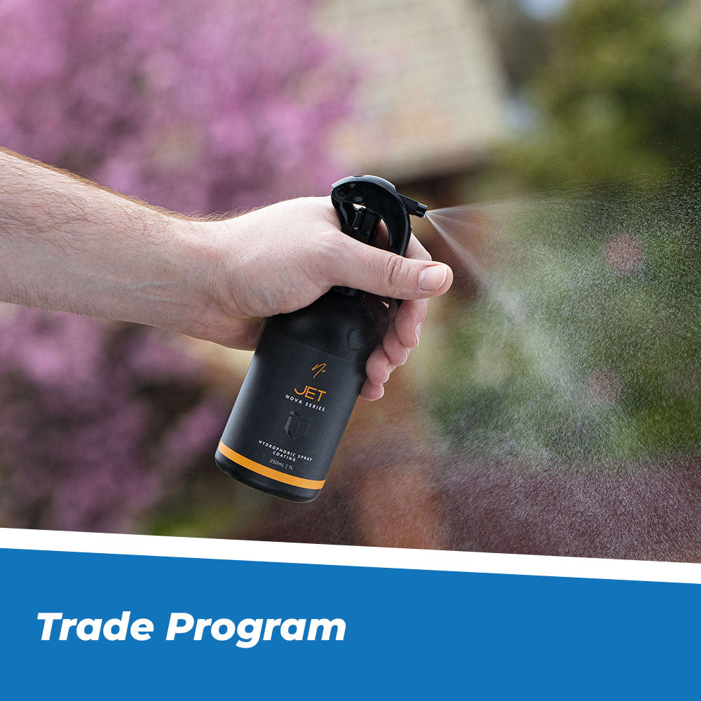 Menu Shot of trade program Spraying Nv Jet