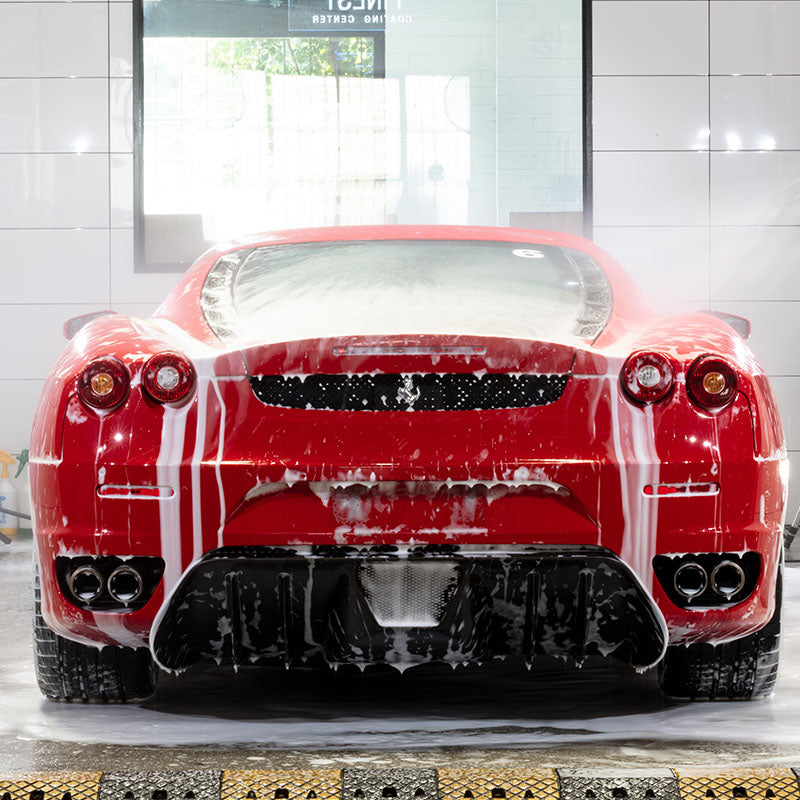 Washing a Ferrari