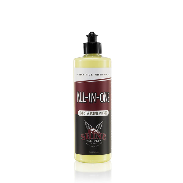 Shine Supply All In One polish and wax 473 mL bottle