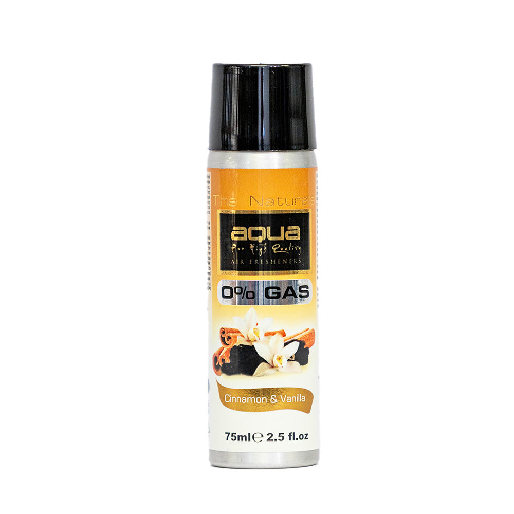 Aroma AQUA Natural Drop Car Perfume Spray - Cinnamon & Vanilla