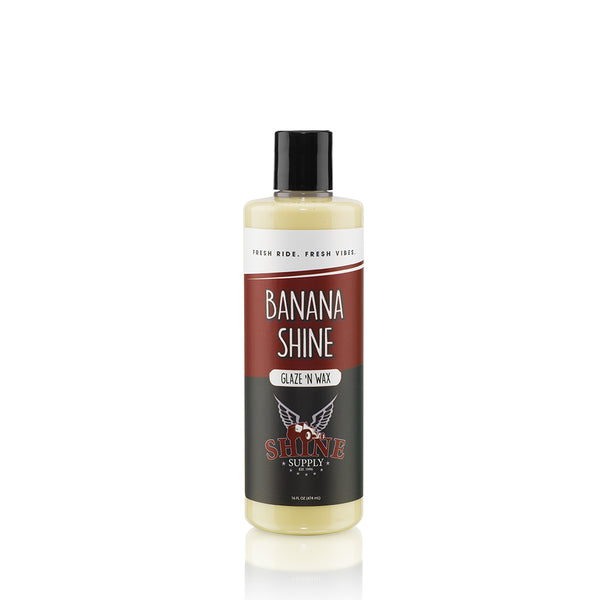 Shine Supply Banana Shine carnauba car wax 473 mL bottle