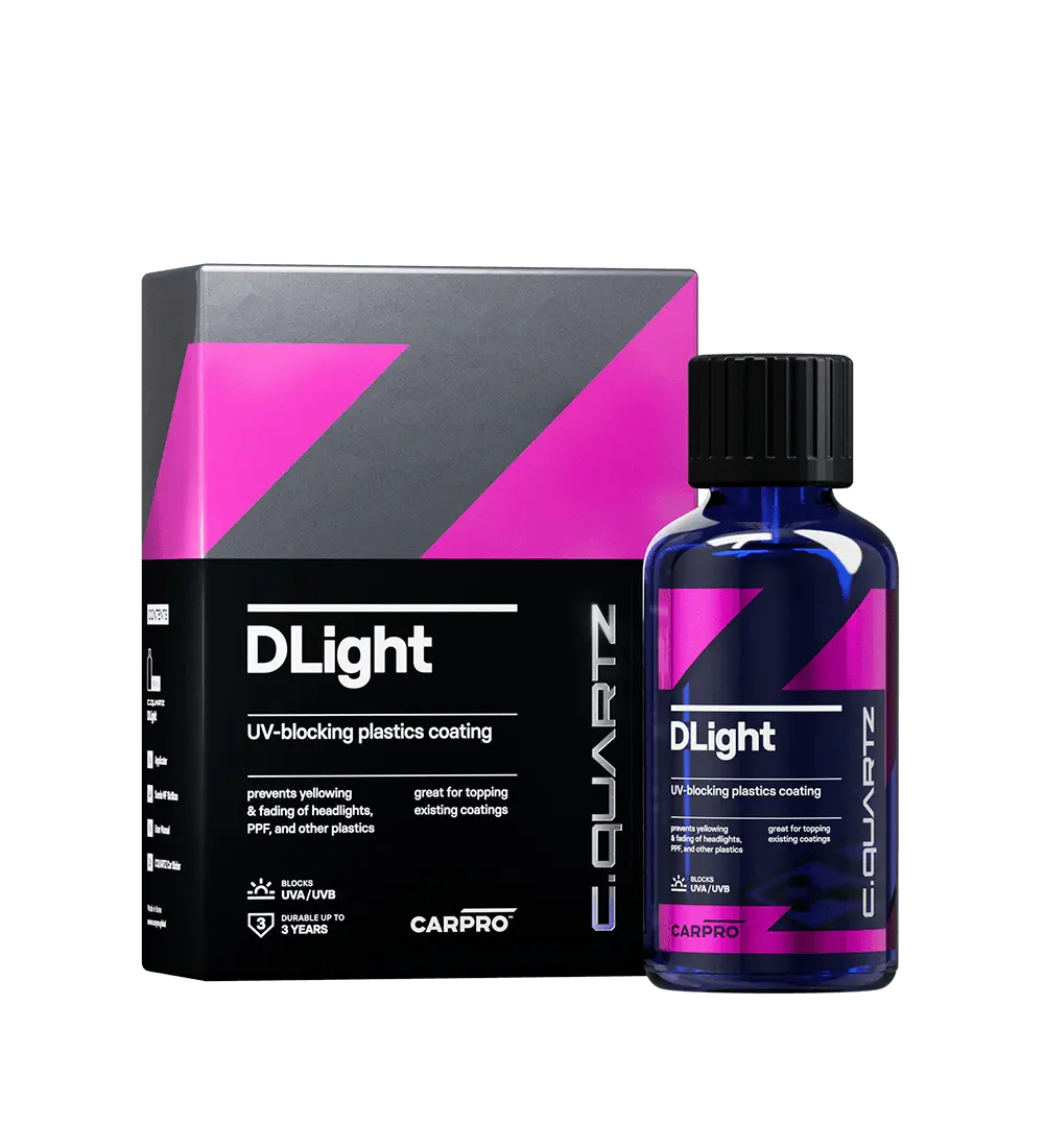 CARPRO DLight UV-blocking plastic ceramic coating