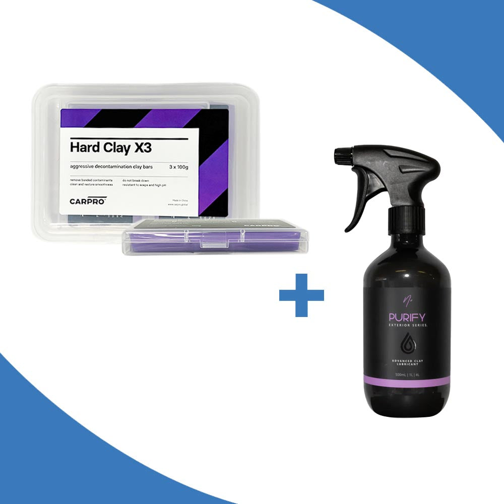 BOGO CARPRO Clay Bars x3 + 500mL Nv Purify