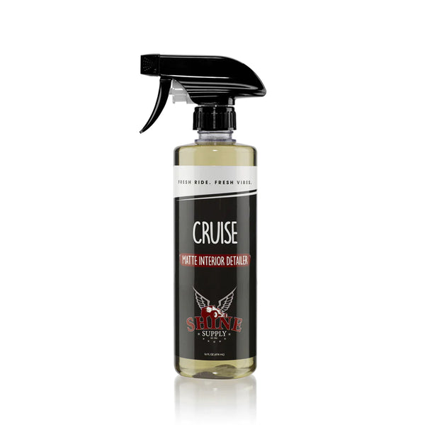 Shine Supply Cruise matte interior detailer 473 mL bottle