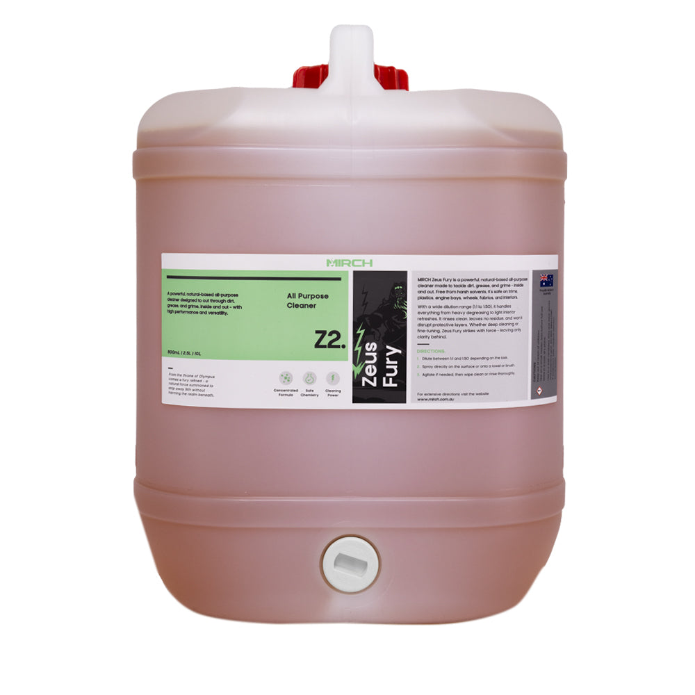 MIRCH Zeus Fury All Purpose Cleaner 10 L container