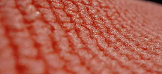 Close up of the fibres on Aquatouch Ace