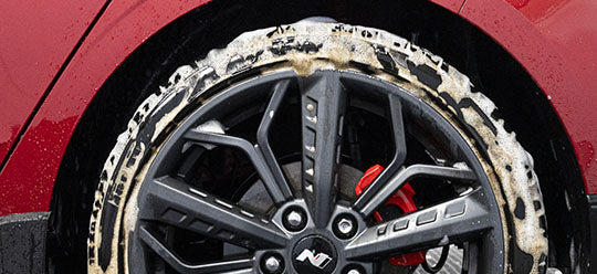 Tyre Cleaning That Makes Dressings Stick