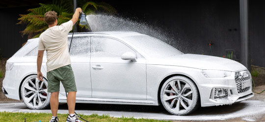 MTM Hydro foam cannon with SG35 short gun foaming car