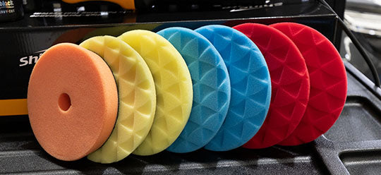 7x Foam Polishing Pads