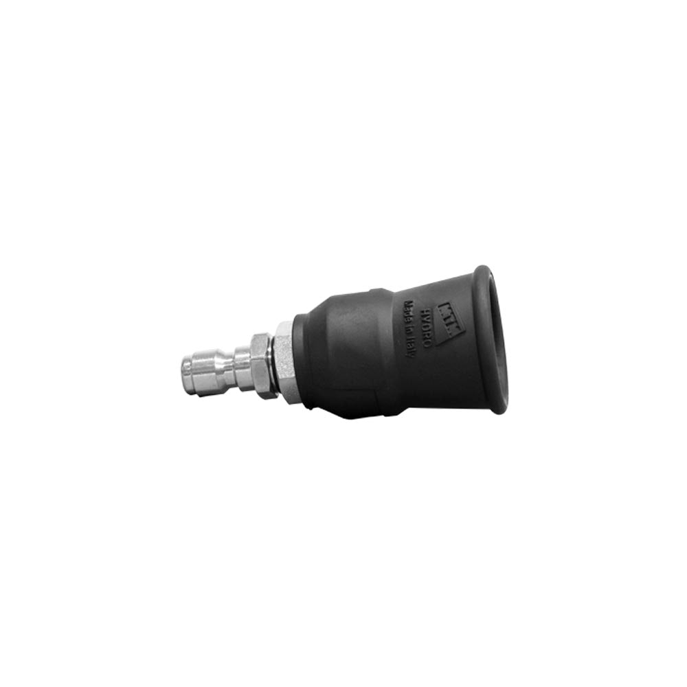MTM HPN black 15 degree pressure washer nozzle with rubber guard