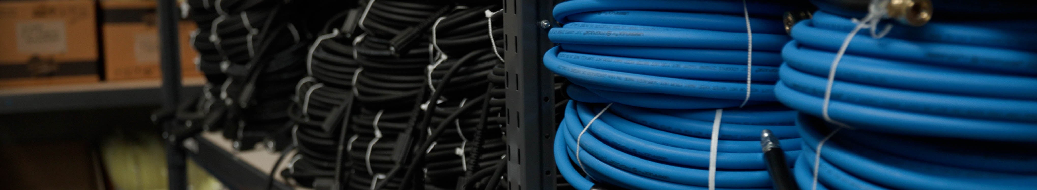 ProPulse hoses on a shelf