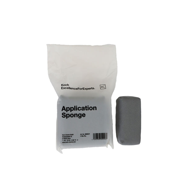 Koch Chemie Application Sponge two-piece suede coating sponge set