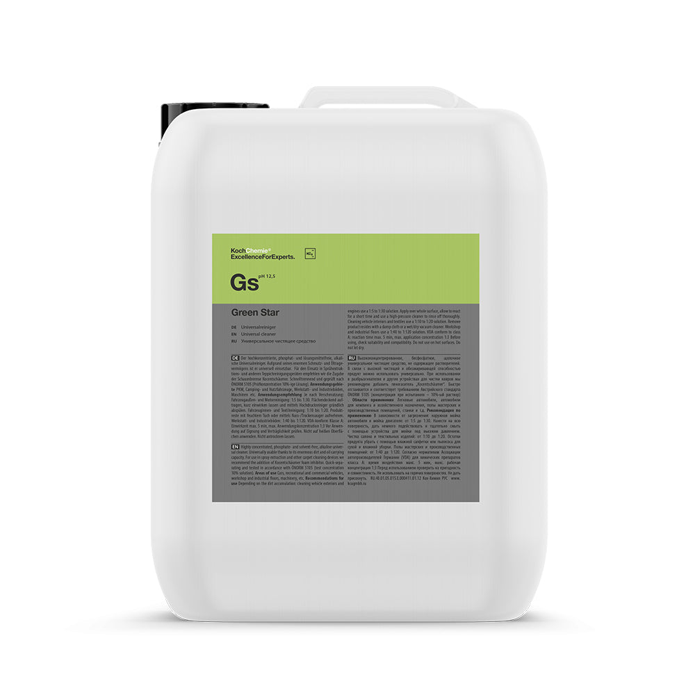 Koch Chemie Green Star 11 L bottle on a white background